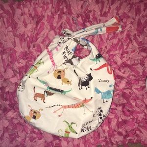 Cotton reversible dog print bag